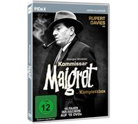 Kommissar Maigret - Komplettbox - Die 45 Folgen der legendären BBC Kult-Serie mit Rupert Davies mit Bonus Krimi [16 DVDs]