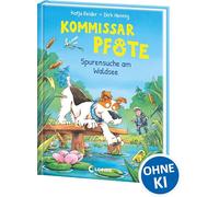 Kommissar Pfote (Band 7) - Spurensuche am Waldsee: Begleite den beliebten Hunde-Held bei seiner Spurensuche - Lustiger Kinderkrimi zum Vorlesen und ersten Selberlesen ab 6 Jahren