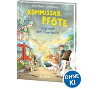 Kommissar Pfote (Band 8) - Jagd nach dem Feuerteufel: Begleite den beliebten Hunde-Held bei seiner Spurensuche - Lustiger Kinderkrimi zum Vorlesen und ersten Selberlesen ab 6 Jahren