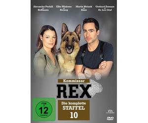 KOMMISSAR REX-DIE KOMPLETTE 10.STAFFEL - HAJEK,PETER DVD NEW
