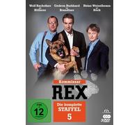 KOMMISSAR REX-DIE KOMPLETTE 5.ST - HAJEK,PETER 3 DVD NEW