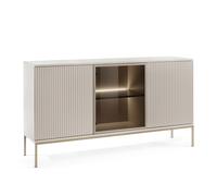 komodee Sideboard Laval K154 3 Doors Cashmere with LED Lighting