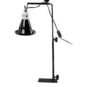 Komodo 14CM 60W DOME CLAMP LAMP WITH ADJUSTABLE LIGHT STAND VIVARIUM TORTOISE TABLE