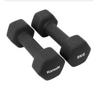 Komodo 2X 2Kg Neoprene Dumbbells