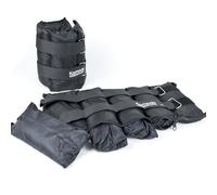 Komodo Adjustable Ankle Weights Pair - Max 10kg (5kg Each)