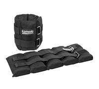 Komodo Adjustable Ankle Weights Pair | Removable pouches, Hook-and-loop straps, Metal clips