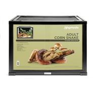 Komodo Adult Corn Snake Advanced Kit Essential Habitat Durable Safe Easy Maintenance Care Guide and Setup Beginner Reptile Starter Pack