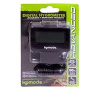 Komodo Advanced Digital Hygrometer for Pet Reptile Habitats Highly Accurate Easy to Read Dial Display for Terrarium Vivarium Tank Enclosure Humidity