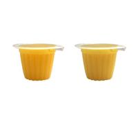 Komodo Banana Jelly Pots Refill Pack for Crickets, Beetles, Cockroaches (Pack of 2)