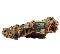 Komodo Basking Platform Corner Ramp for Reptiles in Brown 100% Natural Non Toxic Easy Clean Terrarium Vivarium Climbing Decor for Enclosures - Small