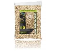 Komodo Coarse Beech Chips, Substrate for Reptiles, Natural Substrate, Reptile Substrate, Beech Chips, Coarse, 6 Litre, may vary