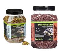 Komodo Complete Holistic Tortoise Diet Bundle - Fruit & Flower (680 g) + Dandelion (680 g) - Natural, Balanced Food for Tortoises