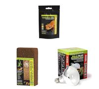 Komodo Crested Gecko Diet 60g + Tropical Terrain Brick 12L + Solar UV 125W