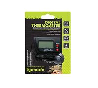 Komodo Digital Thermometer, Digital Thermometer for Reptile Habitats,Black