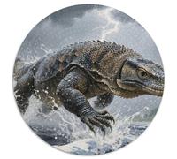 Komodo Dragon Jigsaw Puzzles Puzzle for Adults Kids. 1000 Pieces Whimsical Challenge Toy Educational Games Home Decoration for Educational Games Gifts 1000pcs (67.5x67.5cm)