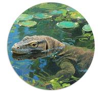 Komodo Dragon Jigsaw Puzzles Puzzles for Adults Kids. 1000 Piece Whimsical Challenge Toy Educational Games Home Decoration for Adults& Kids Age 14 Years Up 1000pcs (67.5x67.5cm)