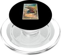 Komodo Dragon Tarot Card Komodo Dragon PopSockets PopGrip for MagSafe