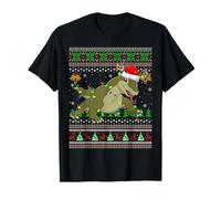Komodo Dragon Ugly Christmas Sweater Holiday Santa Cute Xmas T-Shirt