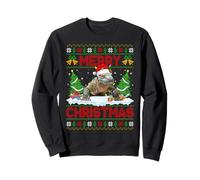 Komodo Dragon Ugly Xmas Sweater Funny Animal Merry Christmas Sweatshirt