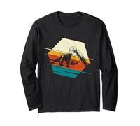 Komodo Dragon Vintage Animal Reptile Lovers Gifts Long Sleeve T-Shirt