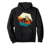Komodo Dragon Vintage Animal Reptile Lovers Gifts Pullover Hoodie