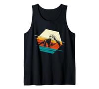 Komodo Dragon Vintage Animal Reptile Lovers Gifts Tank Top