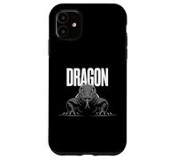 Komodo Dragon - Vintage Komodo Monitor Reptile Lover Case for iPhone 11
