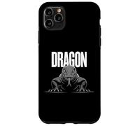 Komodo Dragon - Vintage Komodo Monitor Reptile Lover Case for iPhone 11 Pro Max