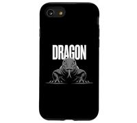 Komodo Dragon - Vintage Komodo Monitor Reptile Lover Case for iPhone SE (2020) / 7/8