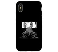 Komodo Dragon - Vintage Komodo Monitor Reptile Lover Case for iPhone X/XS