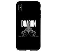 Komodo Dragon - Vintage Komodo Monitor Reptile Lover Case for iPhone XS Max