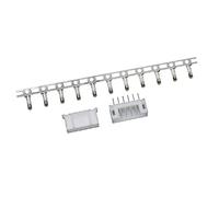 Komodo Electronics PH 2.0 mm 6-pin Board-to-Wire Crimp Connector Plug + PCB Socket + Crimps, Pack of 20 Compatible With JST PH