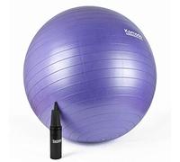 Komodo Exercise Ball for Yoga Pilates Fitness Pregnancy (85cm, Purple)