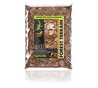Komodo Forest Terrain Orchid Bark Fine Chips Tropical Forest Organic 6L | Orchid bark substrate for tropical & forest terrariums - natural bedding for wet or dry reptile set-ups