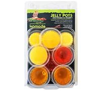Komodo Fruit Flavours Jelly Pots, 8-Piece, Insect Feeder Food, Reptile Treat