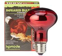 Komodo Infrared Heat Lamp ES, 100 Watt, Red