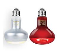 Komodo Intense Daylight & Nightlight Spot Bulbs Combo Pack 100W