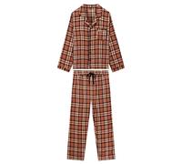 Komodo Mens Jim Jam Pyjama Set - Clay