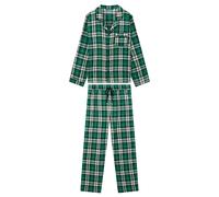 Komodo Mens Jim Jam Pyjama Set - Green