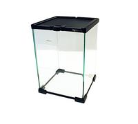 Komodo Nano Habitat with Secure Sliding Mesh Lid & Waterproof Raised Base Stackable for Hatchlings, Snakes & Amphibians