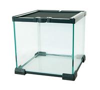 Komodo Nano Habitat with Secure Sliding Mesh Lid & Waterproof Raised Base Stackable for Hatchlings, Snakes & Amphibians