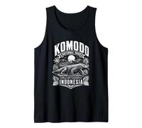 Komodo National Park Indonesia Dragon Wildlife Tank Top