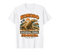 Komodo National Park Indonesia Komodo Dragon Island Graphic T-Shirt