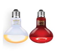 Komodo Neodymium Daylight & Nightlight Spot Bulbs Combo Pack 100W