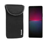 KOMODO Neoprene Phone Case for Sony Xperia 10 (For Sony Xperia 10 IV) Black