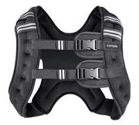 Komodo Weighted Vest Neoprene Cardio Running Workout Clothing (Black, 10kg)