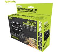 KOMODO ON / OFF 100W THERMOSTAT REPTILE HEAT MAT VIVARIUM TEMPERATURE CONTROL