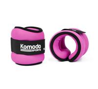 Komodo Pink Neoprene Ankle Weights - 3Kg