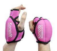 Komodo Pink Neoprene Weighted Gloves Fitness Workout Training (2 x 0.5kg)