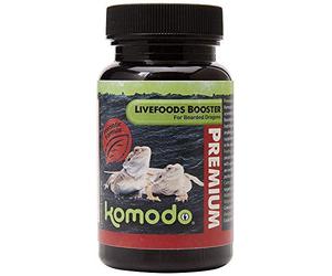 Komodo Premium Vegetable Booster for Juvenile Bearded Dragons Highly Nutritious with Natural Minerals Vitamins Safe Healthy Non Toxic Pet Food 0.09Kgs